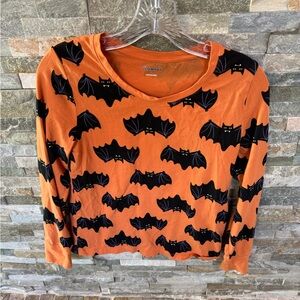 Old navy Orange Bat Print long sleeve